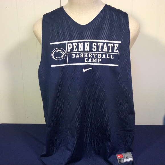 Penn State Nittany Lions Nike mens basketball Reversible Jersey size large - Picture 1 of 11